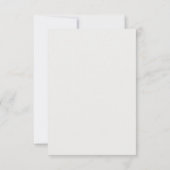 Save The Date Mariage Floral Neutre (Dos)