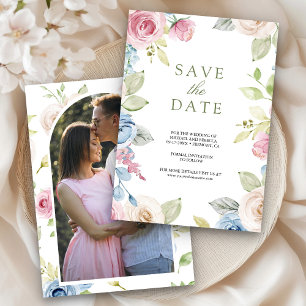 Save The Date Mariage Floral Printanier Douceur