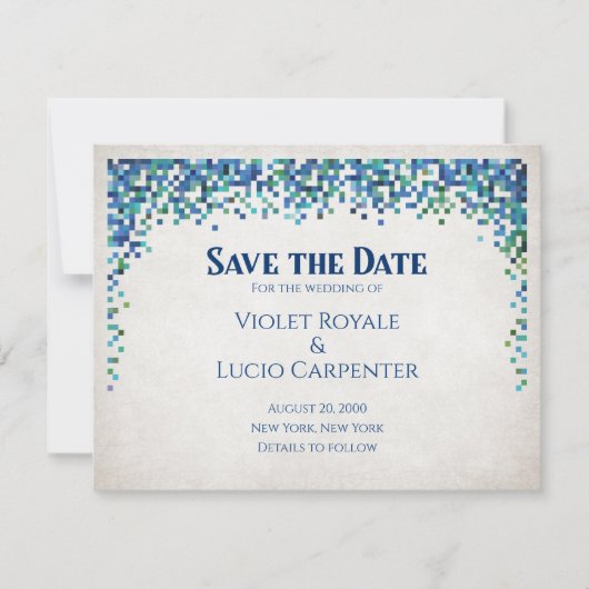 Save The Date Mariage Geek de jeu vidéo (Devant)