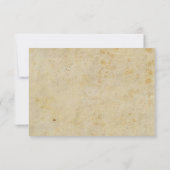 Save The Date Mariage gothique aux fleurs sombres (Dos)