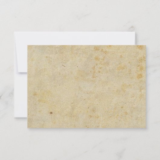 Save The Date Mariage gothique aux fleurs sombres (Dos)