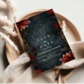 Save The Date Mariage gothique baroque Romance