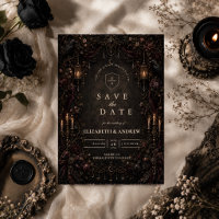 Mariage gothique enchanté et fantaisiste