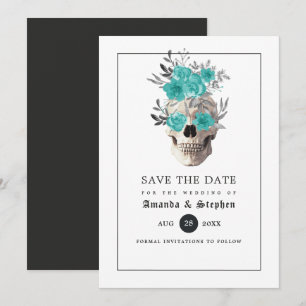 Save The Date Mariage Gothique Enregistrer La Date