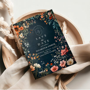 Save The Date Mariage gothique romantique