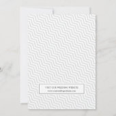 Save The Date Mariage Gray Simplement Design Enregistrer La Date (Dos)