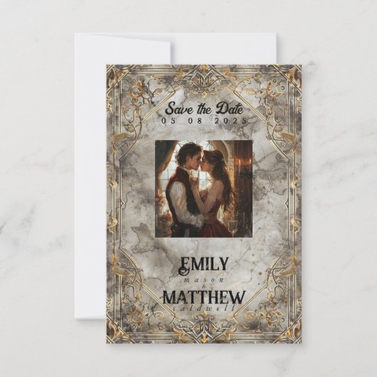 Save The Date Mariage Imaginaire Dwarven Splendor (Devant)