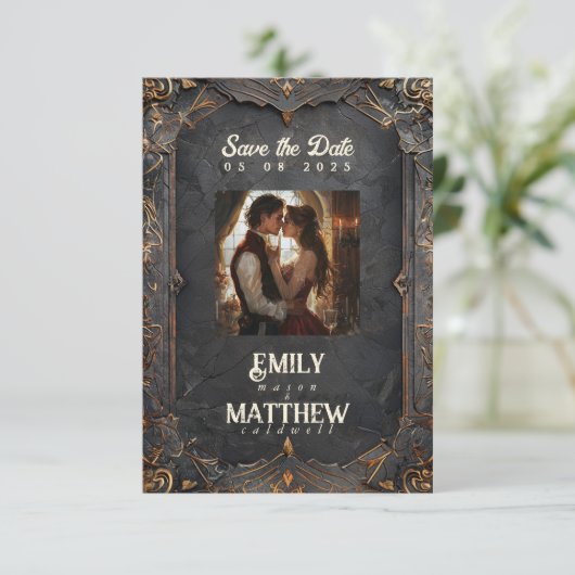 Save The Date Mariage Imaginaire Dwarven Splendor (Debout devant)