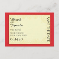 Mariage indien Ganesha Enregistrer la date