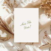 Save The Date Mariage intemporel élégant classique