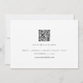 Save The Date Mariage italien de la côte d'Amalfi (Dos)