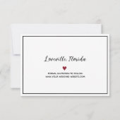 Save The Date Mariage Janvier 2024 Calendrier Photo personnalisé (Dos)