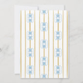 Save The Date Mariage Lotus Blanc (Dos)