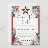 Save The Date Mariage militaire tactique de guerre de la Marine (Devant)