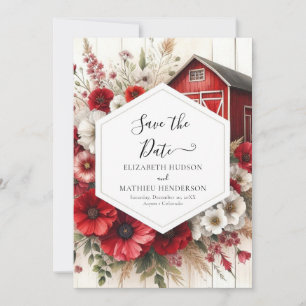 Save The Date Mariage minimal simple de nage