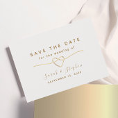 Save The Date Mariage minimaliste moderne