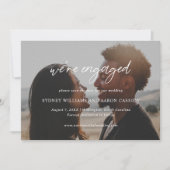 Save The Date Mariage Moderne à Sydney (Devant)