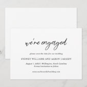 Save The Date Mariage Moderne à Sydney (Devant / Derrière)