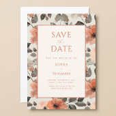 Save The Date Mariage Moderne au Péché