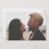 Save The Date Mariage moderne de Sydney (Dos)