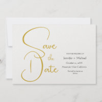 Mariage Moderne Minimaliste Écriture Calligraphiqu