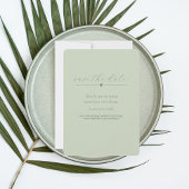 Save The Date Mariage moderne | RÉSERVEZ LA DATE | Lumière