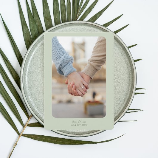 Save The Date Mariage moderne | RÉSERVEZ LA DATE | Lumière