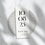 Save The Date Mariage moderne simple et chic<br><div class="desc">Un mariage moderne sauve la date avec un design élégant et minimaliste.</div>