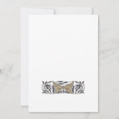 Save The Date Mariage Mystique Art Nouveau Céleste (Dos)