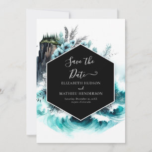 Save The Date Mariage nautique Boho imprimable