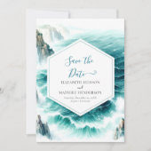 Save The Date Mariage Nautique numérique imprimable (Devant)