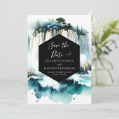 Save The Date Mariage Nautique romantique modifiable (Debout devant)