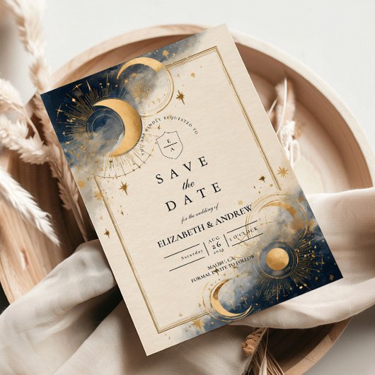 Save The Date Mariage Nuit Cosmique