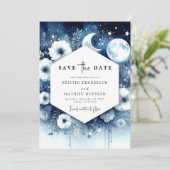 Save The Date Mariage numérique à affichage numérique (Debout devant)