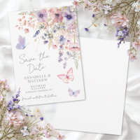 Mariage Papillon Fleur Sauvage