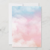 Save The Date Mariage papillon onirique esthétique (Dos)