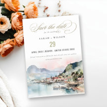 Mariage Paysage Aquarelle Kauai Hawaï
