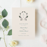 Save The Date Mariage Peacock vintage Enregistrer la date<br><div class="desc">Ce faire-part de mariage beige de style vintage présente un design époustouflant de plumes de paon bleu et vert, lui donnant un aspect unique et élégant. L'arrière - plan beige dégage une atmosphère chaleureuse et accueillante, évoquant une sensation de nostalgie et d'intemporalité. Le design en plumes de paon bleu et...</div>