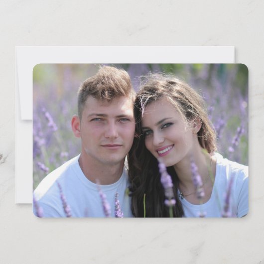 Save The Date Mariage photo (Dos)