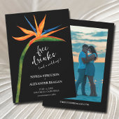 Save The Date Mariage photo Bird of Paradise
