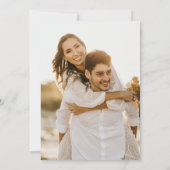 Save The Date Mariage photo Black Calendar Couple Two (Dos)