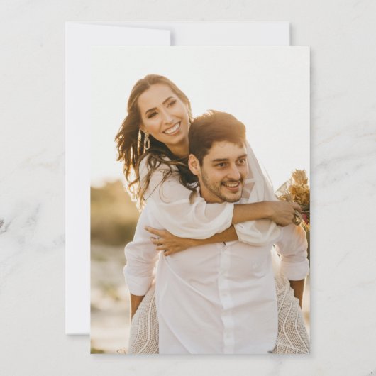 Save The Date Mariage photo Black Calendar Couple Two (Dos)