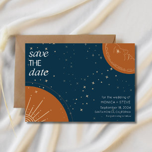 Save The Date Mariage photo Céleste Sun Moon