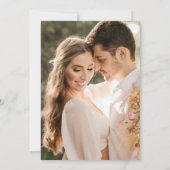 Save The Date Mariage photo de Chicago, Illinois Scape (Dos)