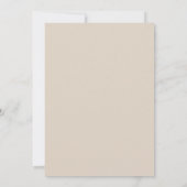 Save The Date Mariage photo de script manuscrit moderne rayé (Dos)