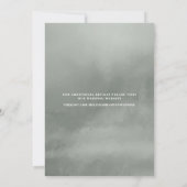 Save The Date Mariage photo de typographie moderne (Dos)