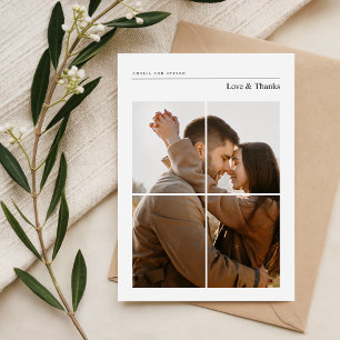 Save The Date Mariage photo Elegant Moderne