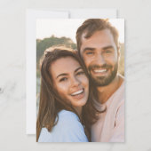Save The Date Mariage photo Eucalyptus Botanical Greenery Script (Dos)