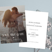 Save The Date Mariage photo moderne