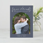 Save The Date Mariage photo Open Bar (Debout devant)